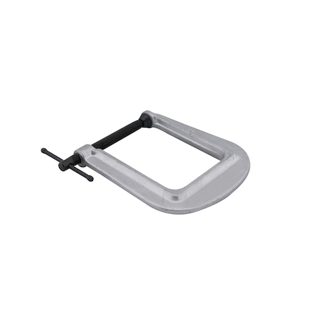 Wilton 251, Deep-Reach C-Clamp, 0in. - 1in. Jaw Opening, 3in. Throat Depth 42510